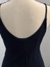 Ghost 100% Rayon Black Blue Cocktail Dress Size S - photo 6