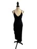 Ghost 100% Rayon Black Blue Cocktail Dress Size S - photo 1