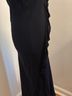 Ghost 100% Rayon Black Blue Cocktail Dress Size S - photo 4