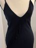 Ghost 100% Rayon Black Blue Cocktail Dress Size S - photo 3