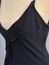 Ghost 100% Rayon Black Blue Cocktail Dress Size S - photo 7