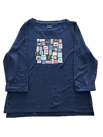Talbots 3/4 Sleeve Top (view 1)