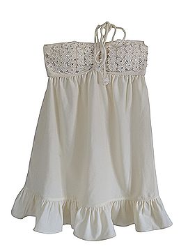 juicy couture beach cover up dress Juicy Couture White Terry Cloth Beach Cover-Up Dress
