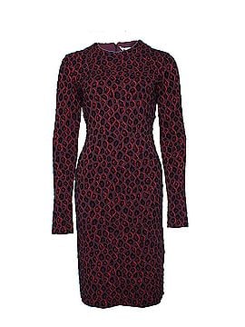 Givenchy Givenchy, Aubergine colored leopard print dress. (view 1)