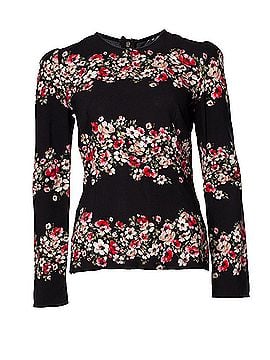Dolce & Gabbana Dolce&amp;Gabbana Black top with floral print (view 1)