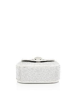 Versace Versace Satin Crystal Embellished La Medusa Mini Top Handle (view 2)
