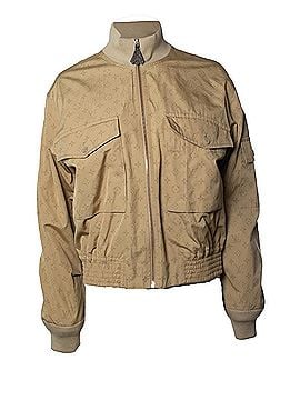 Louis Vuitton Louis Vuitton, Beige monogram bomber (view 1)