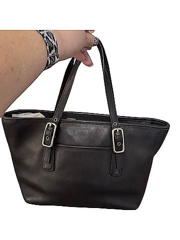 Coach Legacy West Mini Market Leather Satchel (view 1)