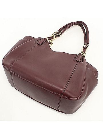 Salvatore Ferragamo Salvatore Ferragamo FERRAGAMO Ferragamo handbag 21 F077 Gancini women's wine red (view 2)