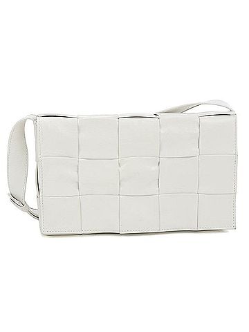 Bottega Veneta BOTTEGA VENETA Bottega Veneta Shoulder Bag Cassette Men's Women's White (view 1)