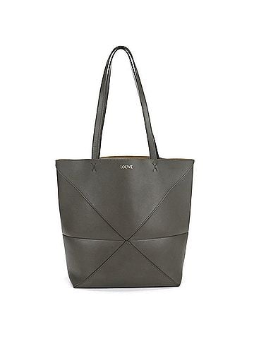 Loewe LOEWE Puzzlefold Tote Bag for Women, Gray (view 1)