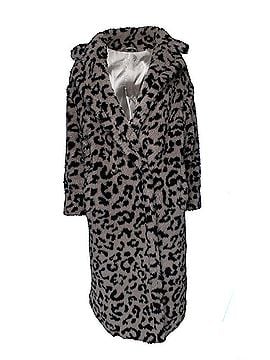 Max Mara Max Mara, Leopard printed teddy coat (view 1)