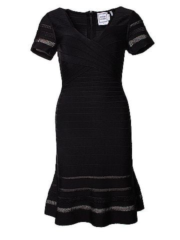 Herve Leger Herve Leger, Viviana dress in black (view 1)