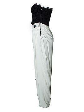 Max Mara Max Mara, Maxi dress in white with floral bustier (view 2)
