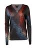 Louis Vuitton 100% Other Multi Color Louis Vuitton, lurex sweater with python print Size S - photo 1