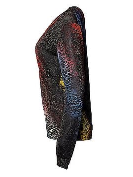 Louis Vuitton Louis Vuitton, lurex sweater with python print (view 2)