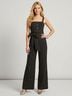 STAUD 67% Polyester 29% Viscose 4% Elastine 100% Polyester Stripes Black Jumpsuit Size 0 - photo 3