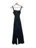 STAUD 67% Polyester 29% Viscose 4% Elastine 100% Polyester Stripes Black Jumpsuit Size 0 - photo 1