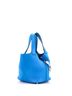 Hermès 100% Leather Blue Picotin Lock Bag Clemence PM One size - photo 3