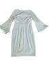 Calvin Klein 94% Polyester 6% Spandex 100% Polyester Solid Multi Color Teal Cocktail Dress Size 4 (petite) - photo 2
