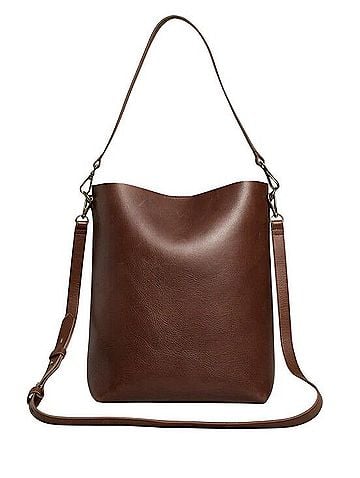 Madewell Transport Bucket Bag Leather Bucket Bag (view 1)