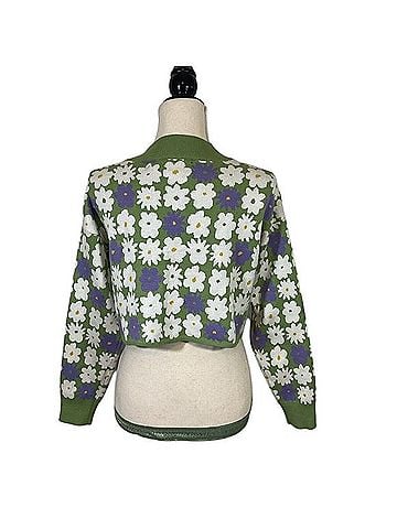 Madeline Bolero Cropped Sweater Shrug (view 2)