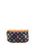 Louis Vuitton 100% Coatead Canvas Black Multi Color Pochette Accessoires Monogram Multicolor One size - photo 4