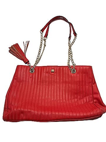 Kate Landry Leather Tote (view 1)