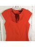 Zara Solid Orange Cocktail Dress Size S - photo 5