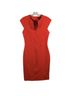 Zara Solid Orange Cocktail Dress Size S - photo 1