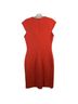 Zara Solid Orange Cocktail Dress Size S - photo 2