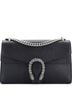 Gucci 100% Leather Black Dionysus Bag Leather Medium One size - photo 1
