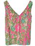 Lilly Pulitzer Floral Multi Color Sleeveless Top Size XXS - photo 2