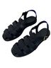 ROTHY'S Solid Black Sandals Size 11 1/2 - photo 1