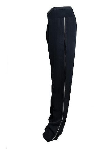 Haider Ackermann Haider Ackerman, black pantalon with white trim (view 2)