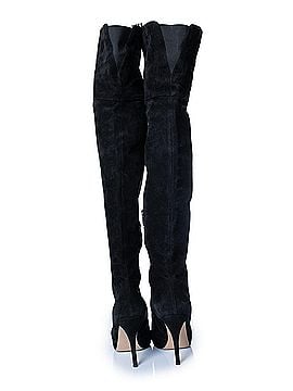 Gianvito Rossi Gianvito Rossi, black suede over knee boots (view 2)