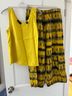 bryn WALKER Tie-dye Yellow Linen Pants One size - photo 5