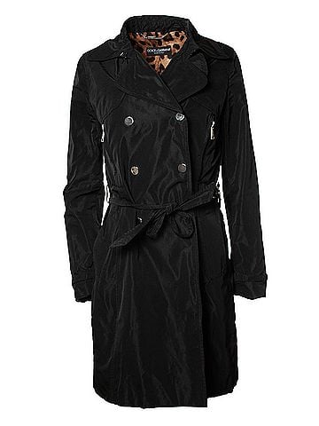 Dolce & Gabbana Dolce &amp; Gabbana, Black trenchcoat (view 1)