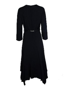 Hermès Hermes, black maxi dress with belt (view 2)