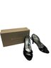 Naturalizer 100% Leather Solid Black Heels Size 7 1/2 - photo 1