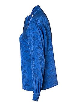 Christian Dior Christian Dior, vintage blue blouse (view 2)