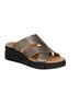 Vionic 100% Leather Solid Gold Black Gray Sandals Size 7 - photo 1