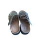 Vionic 100% Leather Solid Gold Black Gray Sandals Size 7 - photo 4
