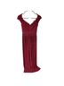 ASOS 95% Polyester 5% Elastane 100% Polyamide Print Burgundy Cocktail Dress Size 2 - photo 2