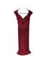 ASOS 95% Polyester 5% Elastane 100% Polyamide Print Burgundy Cocktail Dress Size 2 - photo 1