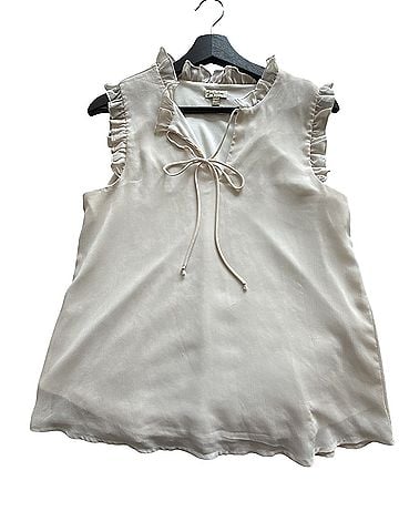 Lily White Short Sleeve Blouse (view 1)