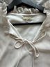 Lily White Ivory Short Sleeve Blouse Size M - photo 3