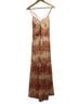 Intermix 100% Silk Floral Ivory Red Blue Cocktail Dress Size 6 - photo 6