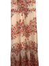 Intermix 100% Silk Floral Ivory Red Blue Cocktail Dress Size 6 - photo 5