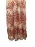 Intermix 100% Silk Floral Ivory Red Blue Cocktail Dress Size 6 - photo 11
